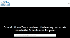 Desktop Screenshot of orlando-hometeam.com